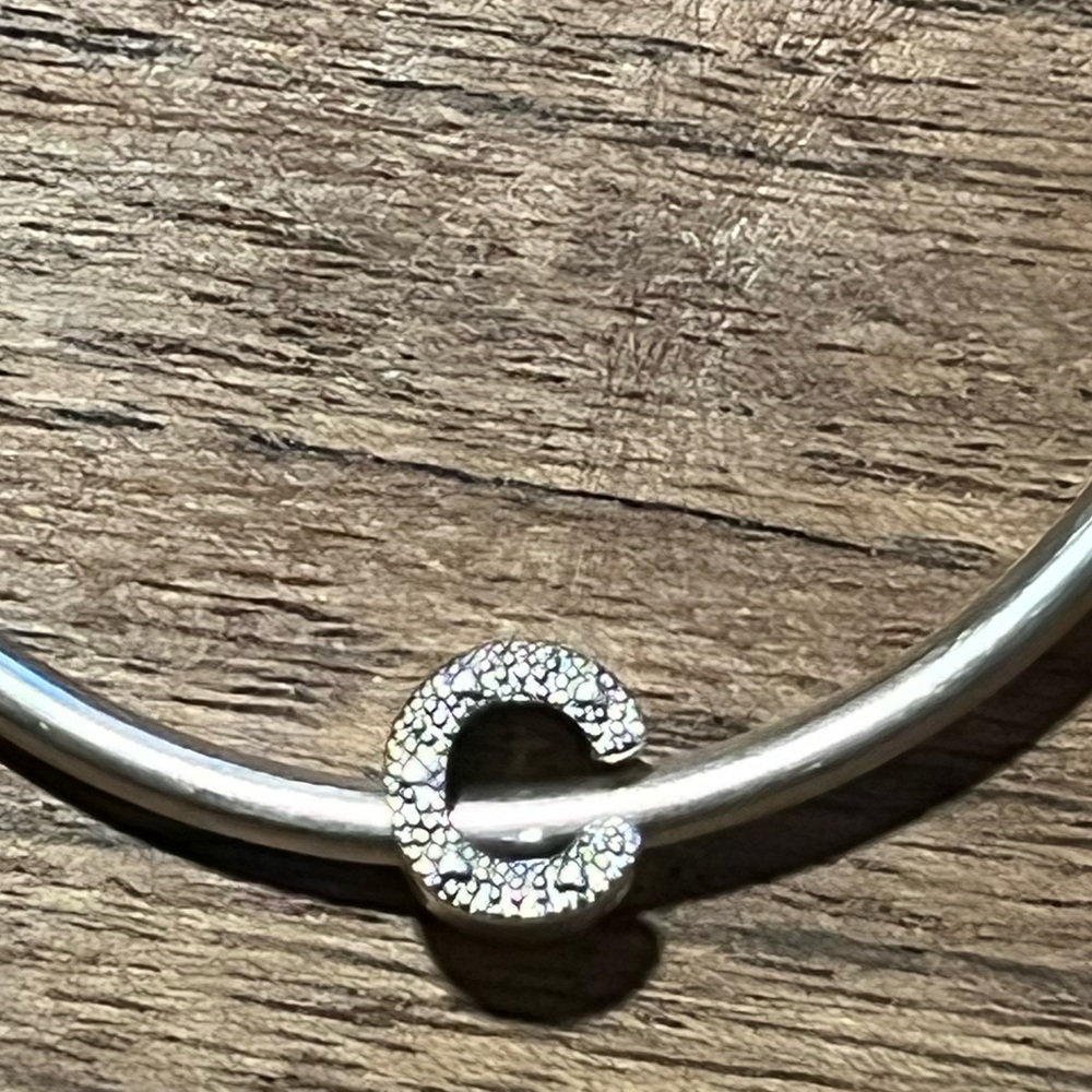 Pandora C charm